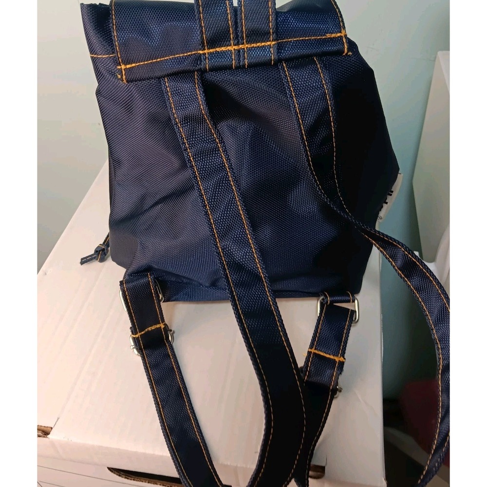 Adidas Mini Backpack Drawstring Flap Over W/Magnetic Closure Adjustable Straps - Picture 3 of 8